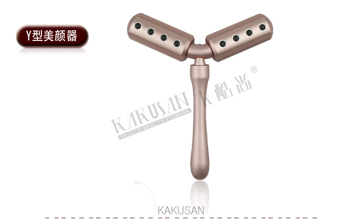 锗粒y型美颜器 瘦脸按摩器 kakusan beauty bar kb-143